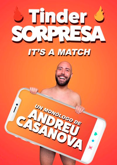 Andreu Casanova - Tinder Sorpresa - Poster